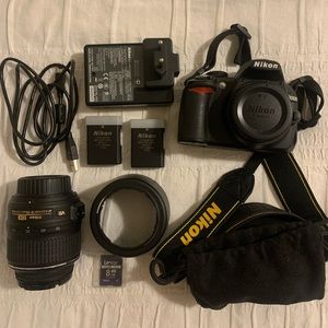 Nikon D3100 and accessories